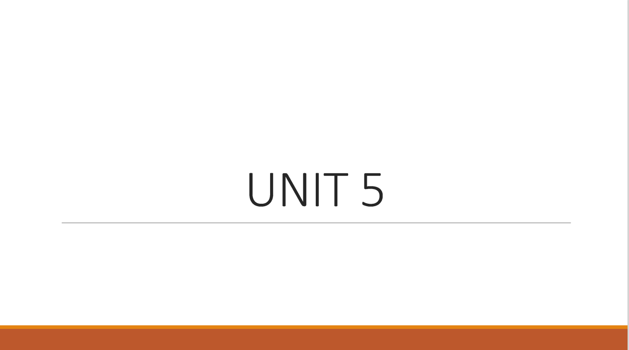 Unit5