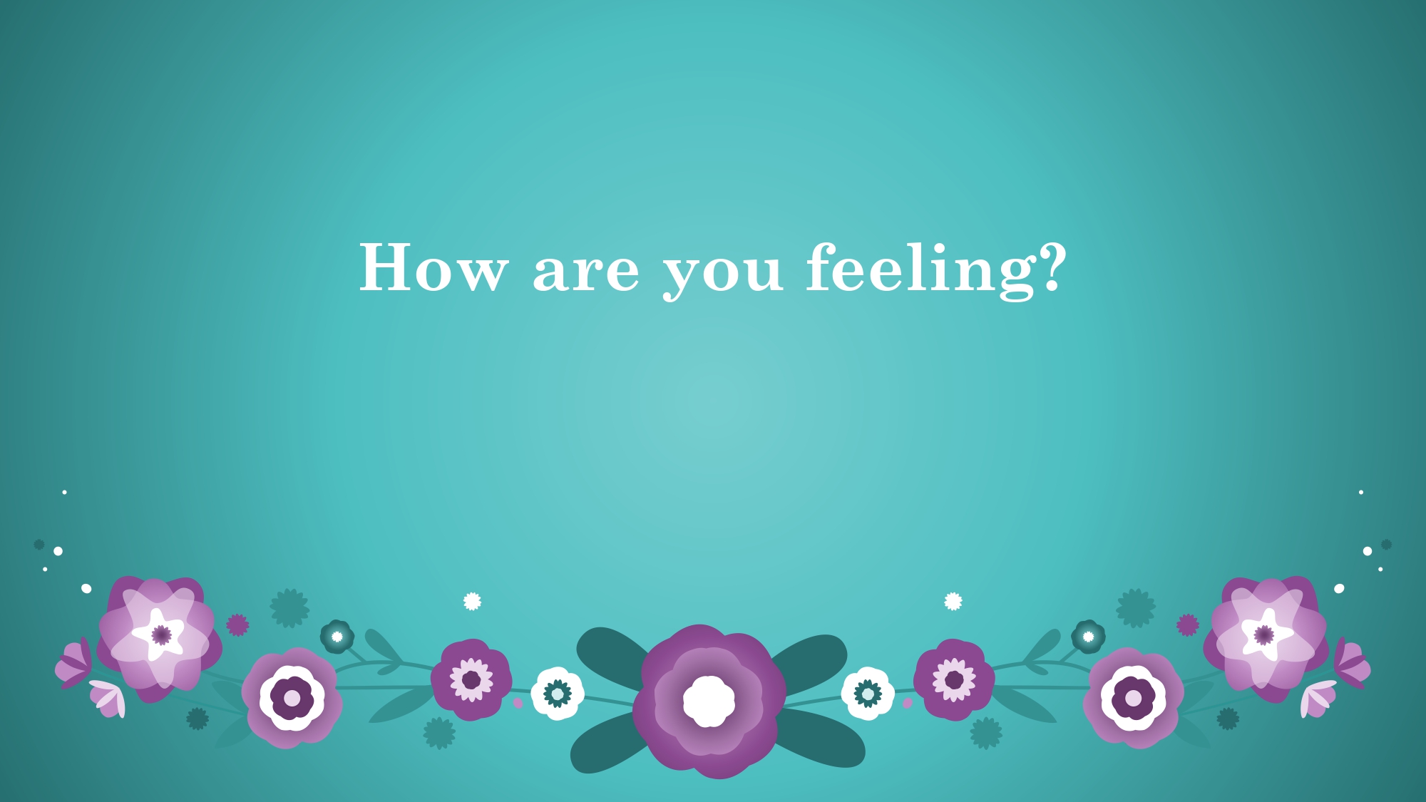 Unit 2 Lesson 04 How are you feeling